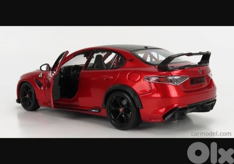 Alfa Romeo Giulia GTAm diecast car model 1;18. 6