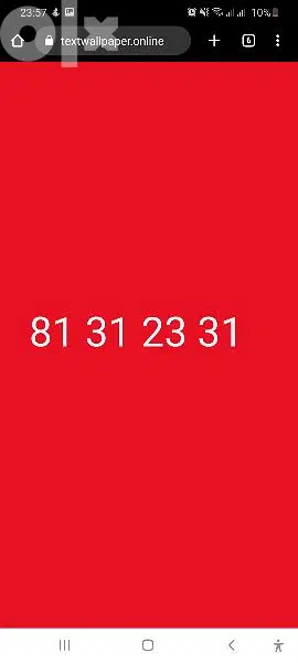 Special Number