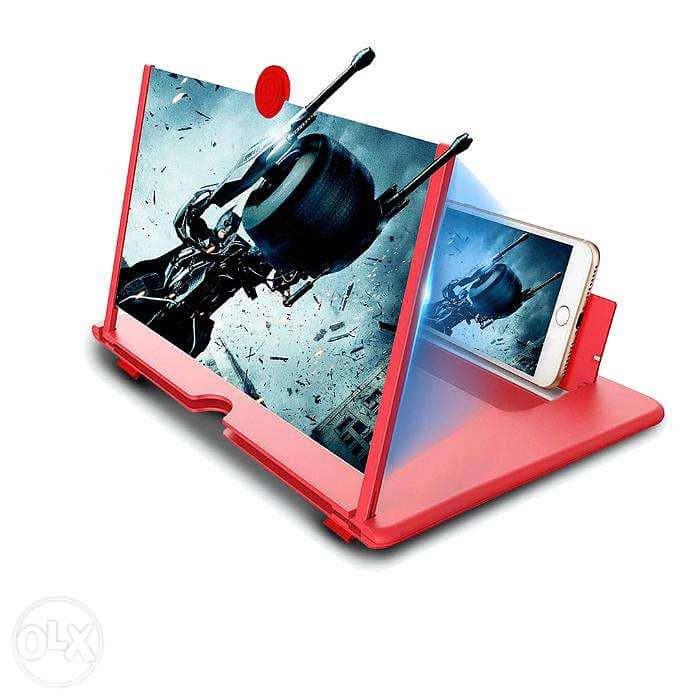 12" Foldable Phone Screen Magnifier Stand 1