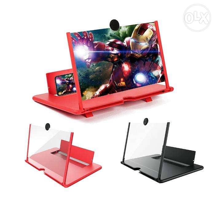12" Foldable Phone Screen Magnifier Stand 4