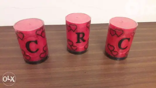 شمع احمر