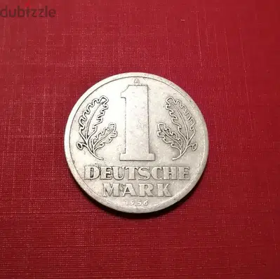 DDR 1956 East Germany 1 Mark