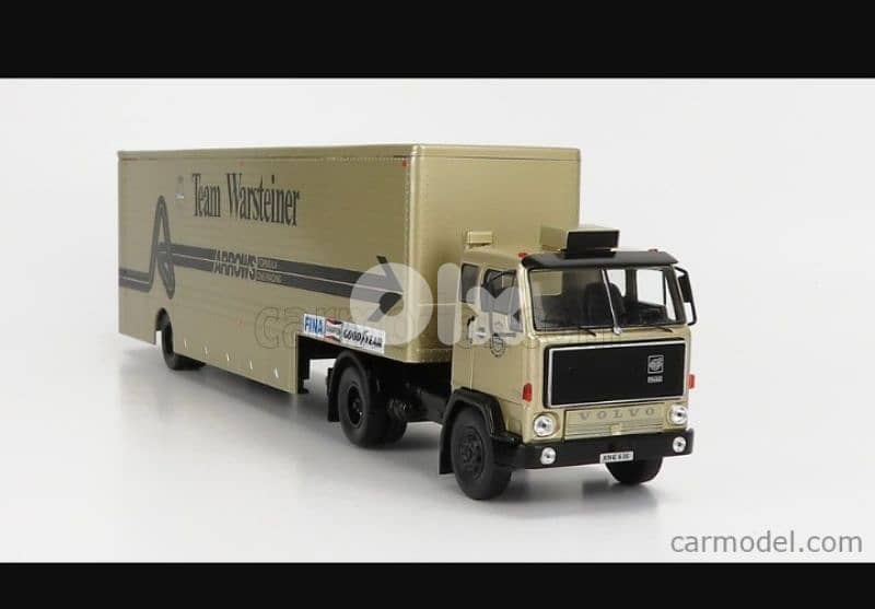 Volvo F89 Transporter (Team Arrows) diecast car model 1;43. 3