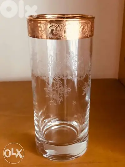 Vintage Bohemia 6 Glasses Set