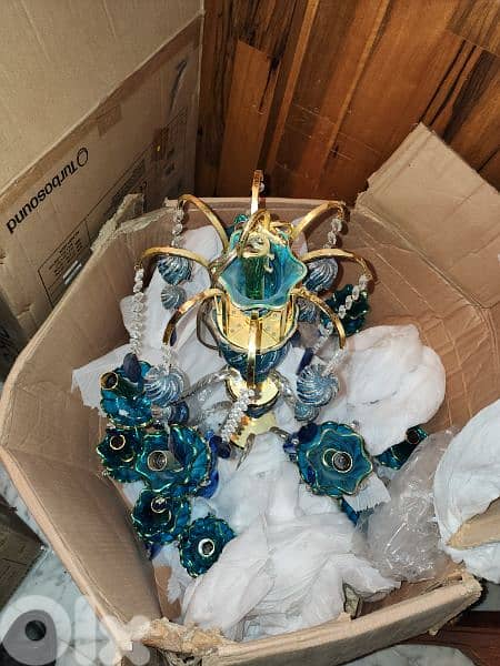 Crystal Chandeliers & Crystal wall and ceiling lamps! Brand new! 10