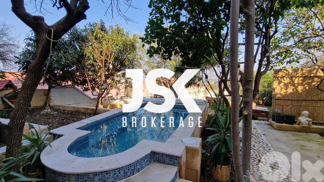 L11373-Guest House with a Pool for Rent in Batroun 0