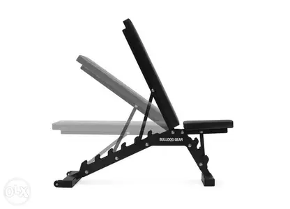 flat dicline incline bench new