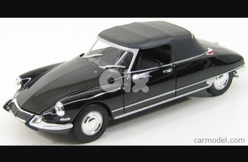 Citroën DS 19 Cabriolet diecast car model 1:24 0