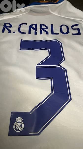 Roberto carlos legend real madrid 2021 home kit limited edition 1