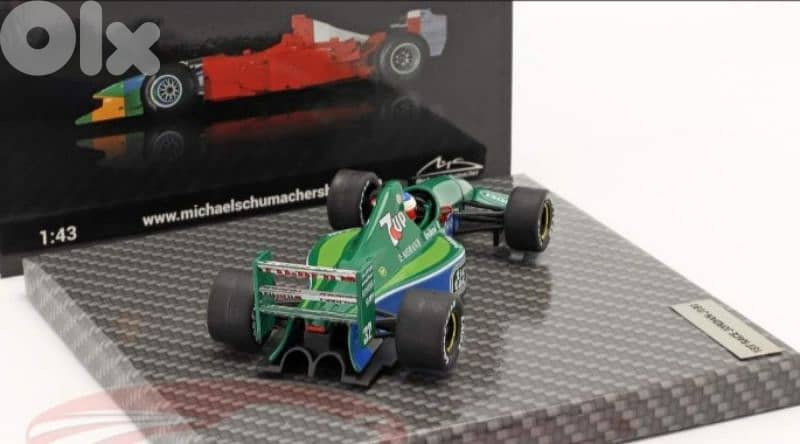 Michael Schumacher Jordan 191 F1 diecast car model 1;43. 4