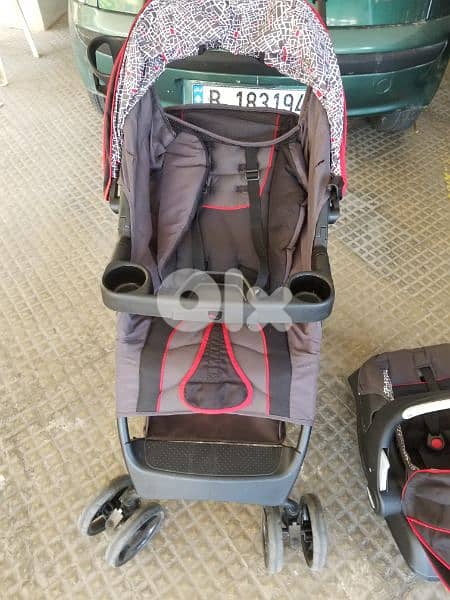 set Evenflo stroller 1