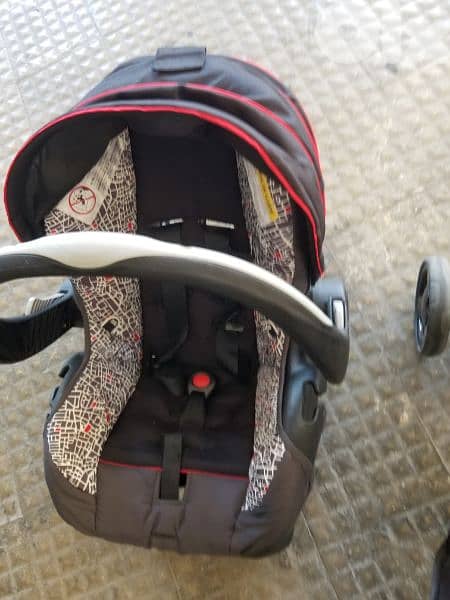 set Evenflo stroller 4