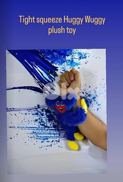 funny Huggy Wuggy plush toy 1