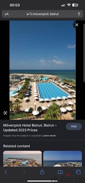 coral beach and movenpick Beirut member card 0