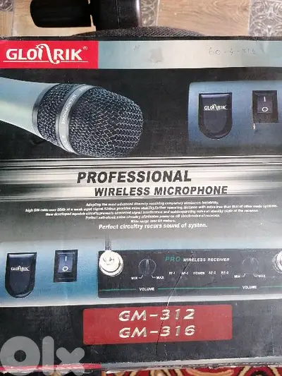 2 wireless microphone