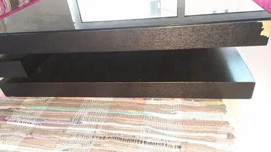 120cm×100cm table