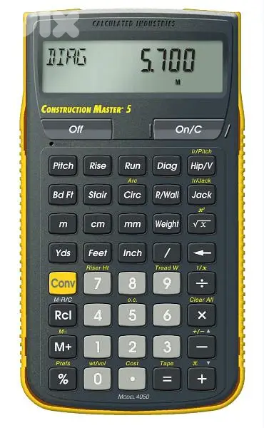 Calculator Construction Master 5 lebanon