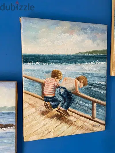 3 paintings for child