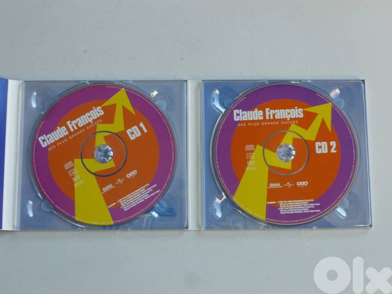Claude Francois ses plus grands succes 2 cds + book special box set 4