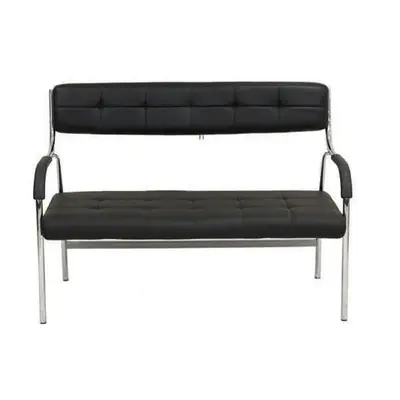 D-044 leather visitor bench