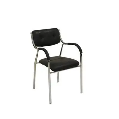 D-044 C leather visitor chair