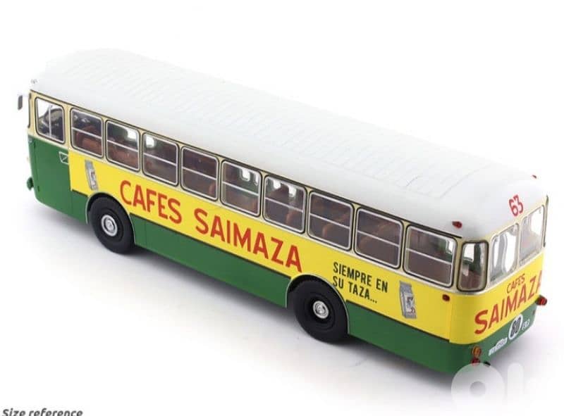 Pegaso 6021A diecast bus model 1;43. 6