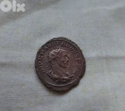Ancient Roman Coin for Emperor Probus. AD 276-282.