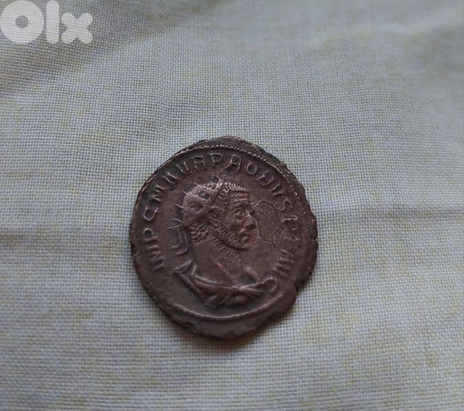 Ancient Roman Coin for Emperor Probus. AD 276-282. 0