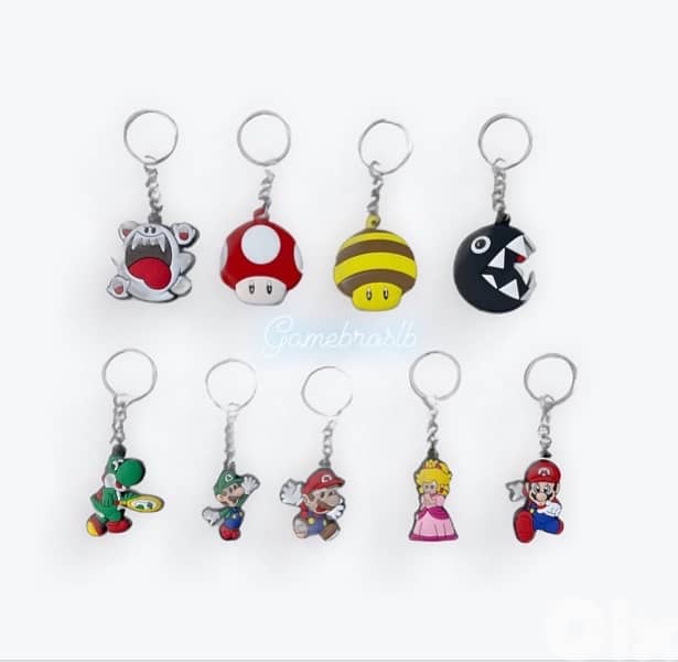Super Mario Bros Keychain Keychains Nintendo 1