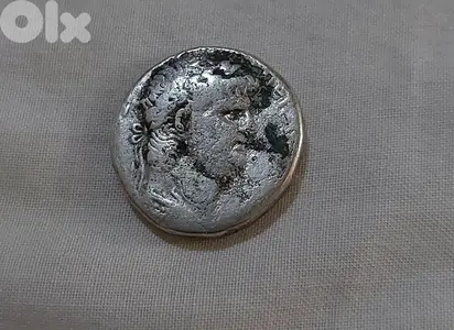 Ancient Roman  Emperor Coin Nero Silver Tetradrachm year 54- 68 AD