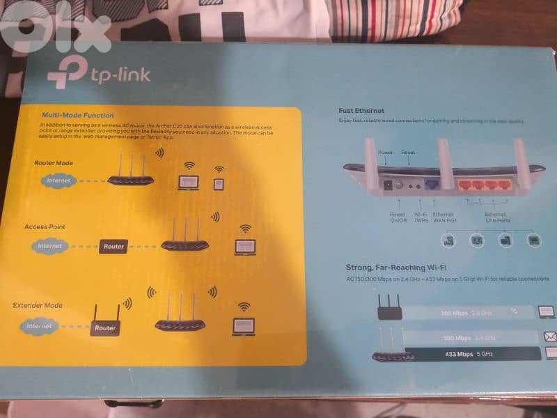 tplink router ac 750 3 antennas 1