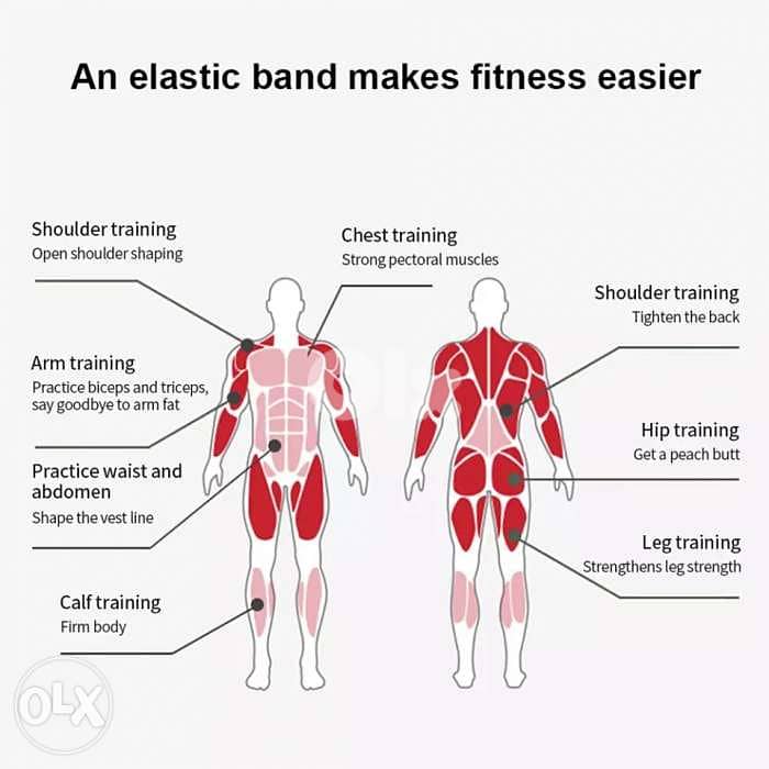 Latex Pull Up Powerlifting Bands 2