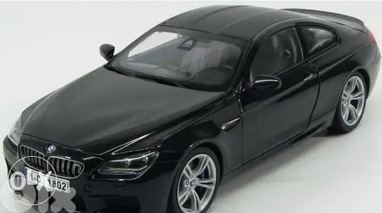 BMW M6 diecast car model 1:18.