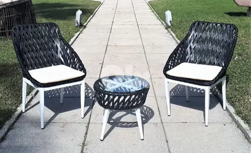 garden set x2  rattan