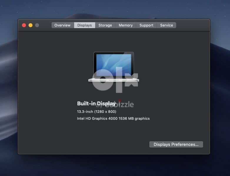 Macbook Pro i5 8GB SSD 4
