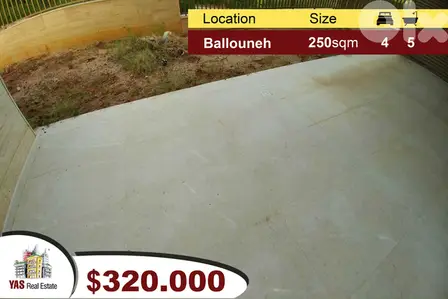 Ballouneh 250m2 + 70m2 Garden | New | High End | Panoramic View |