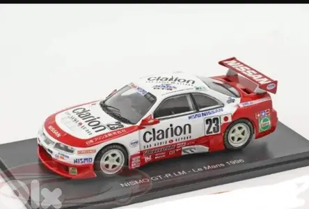 Nissan Skyline GT-R (Lemans '96) diecast car model 1;43.