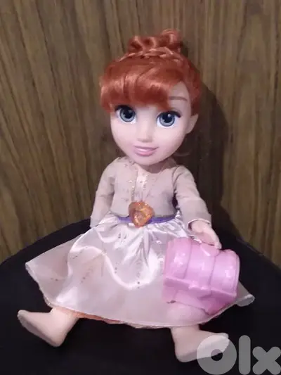 ANNA FROZEN 2 PROPOSAL Disney Animator big great doll +Necklace+Box=25