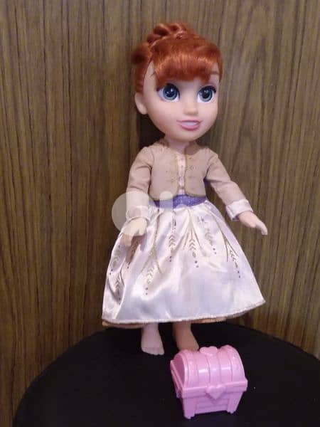 ANNA FROZEN 2 PROPOSAL Disney Animator big great doll +Necklace+Box=25 3