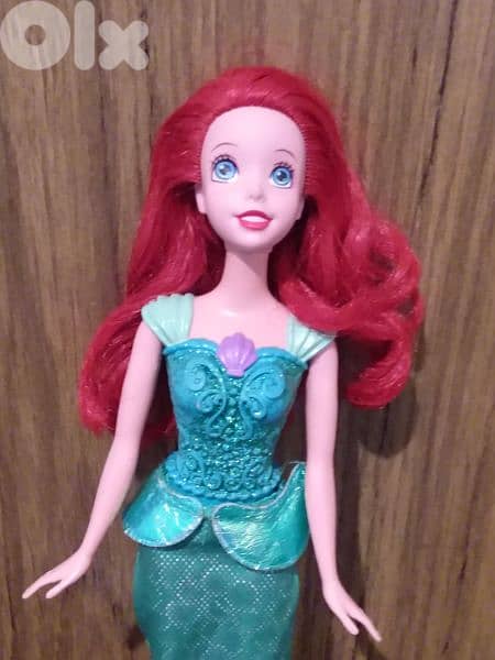 ARIEL SPARKLING PRINCESS The Little Mermaid great Disney doll=25$ 1