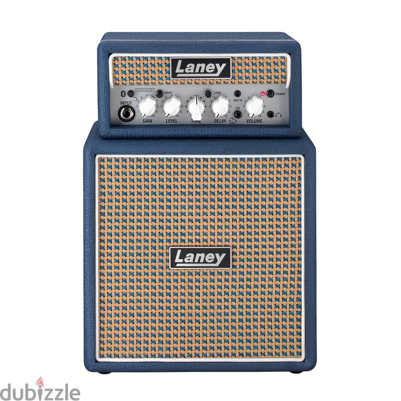 Laney Mini Stack Lion Battery Powered Guitar Amp with Smartphone Inter 0