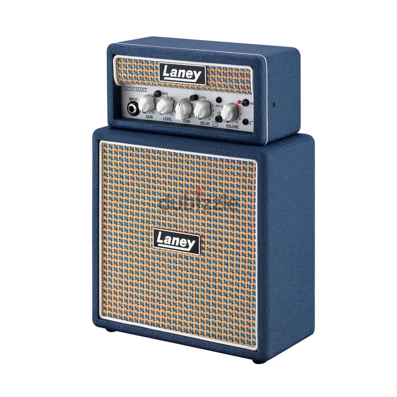 Laney Mini Stack Lion Battery Powered Guitar Amp with Smartphone Inter 1