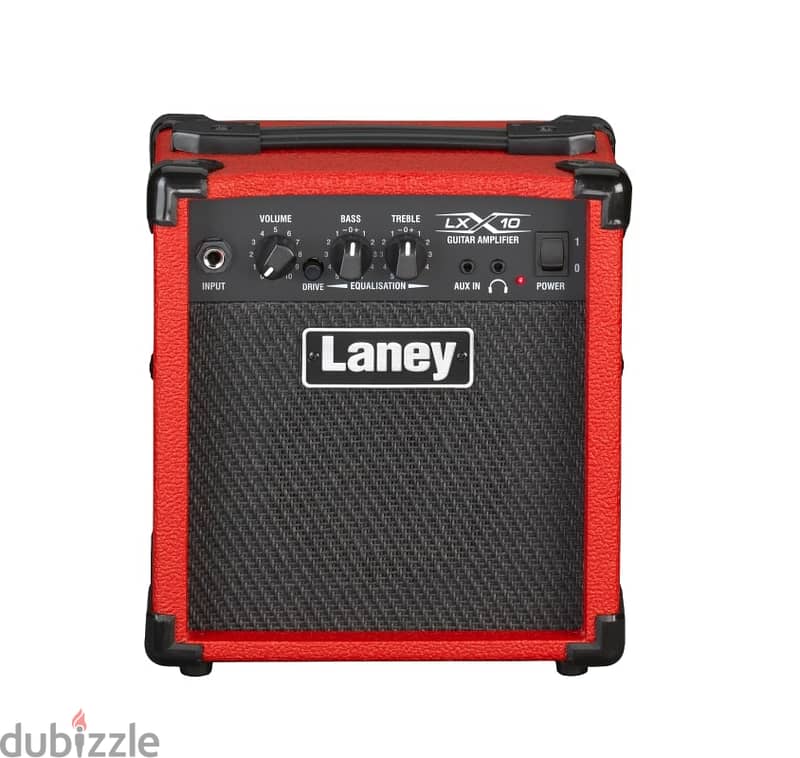 Laney LX10 Guitar Combo 10W 5 inch woofer-red 0