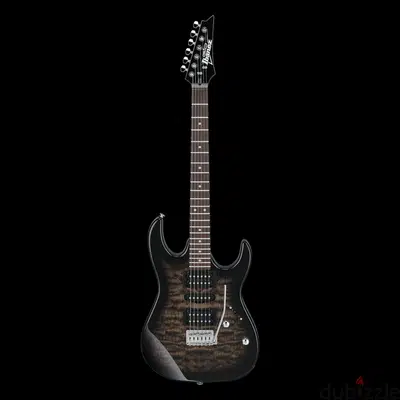 Ibanez Gio GRX70QA-TKS Transparent Black Sunburst