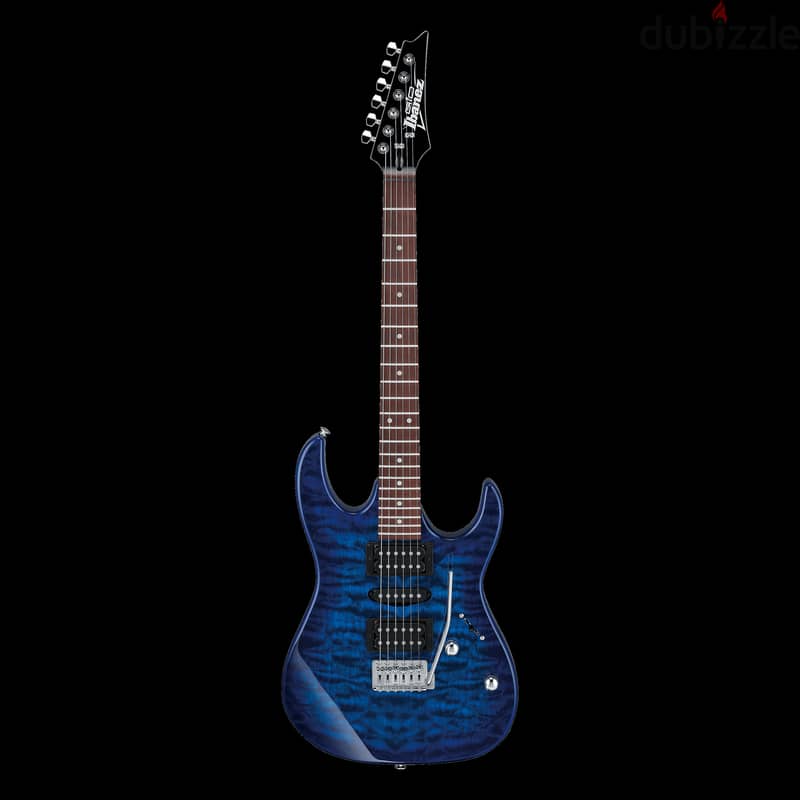 Ibanez GIO GRX70QA-TBB Transparent Blue Burst 0