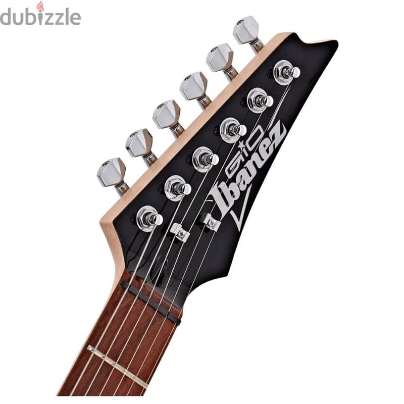 Ibanez GIO GRX70QA-TBB Transparent Blue Burst 2