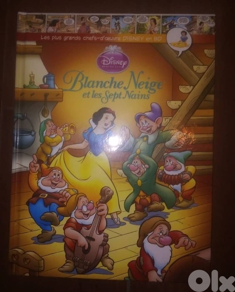 disney blanche neige et les septs nains hardcover as new 0