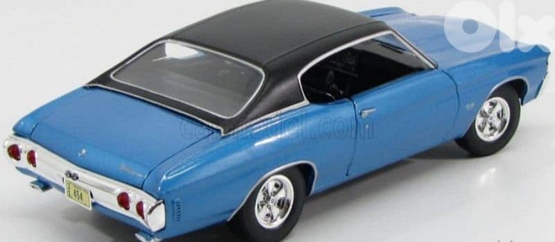 Chevrolet Chevelle 454 SS diecast car model 1;18. 2