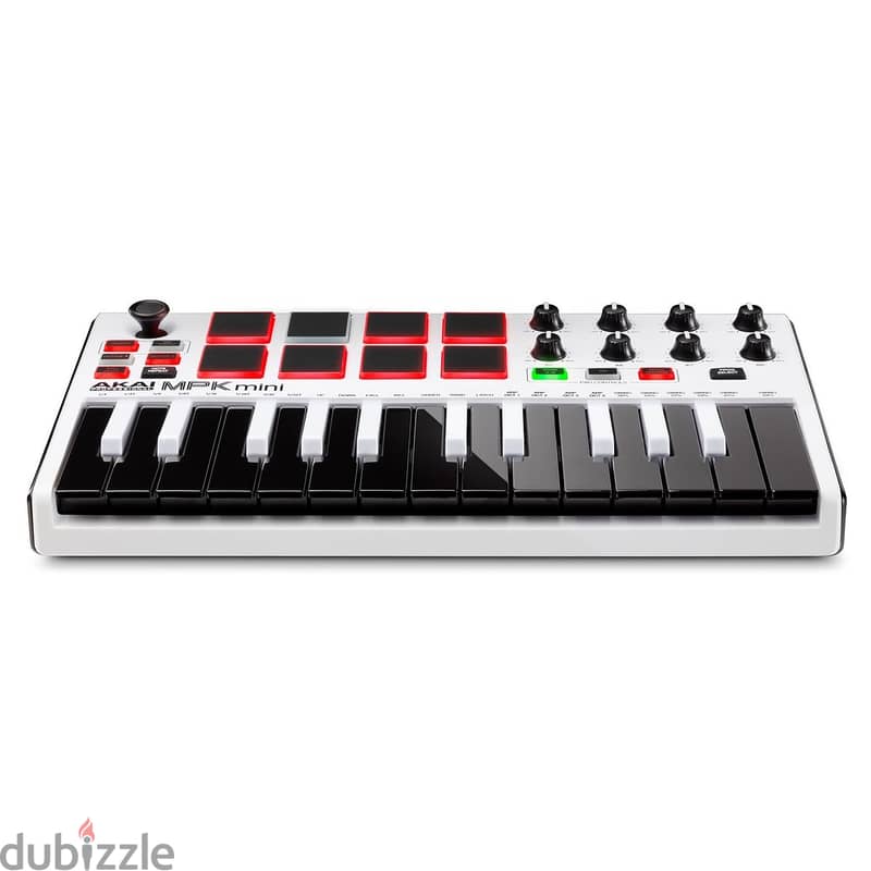 Akai MPK Mini MKII White keyboard 2