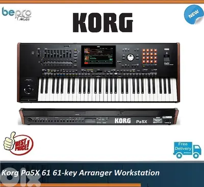 Korg Pa5X 61 61-key Arranger Workstation